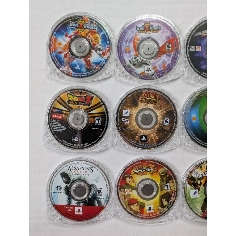 Sony PSP Game Lot of 12 Tested Working Replacement Cases‎ Ratchet & Clank
